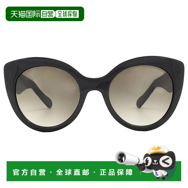 自营Salvatore Ferragamo Grey Butterfly Ladies Sunglasses SF9