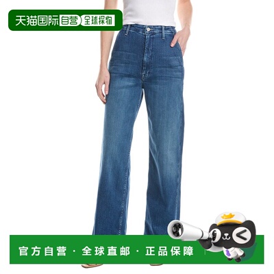 自营MOTHER The Major Zip Sneak Whatever You Want Jean - blue