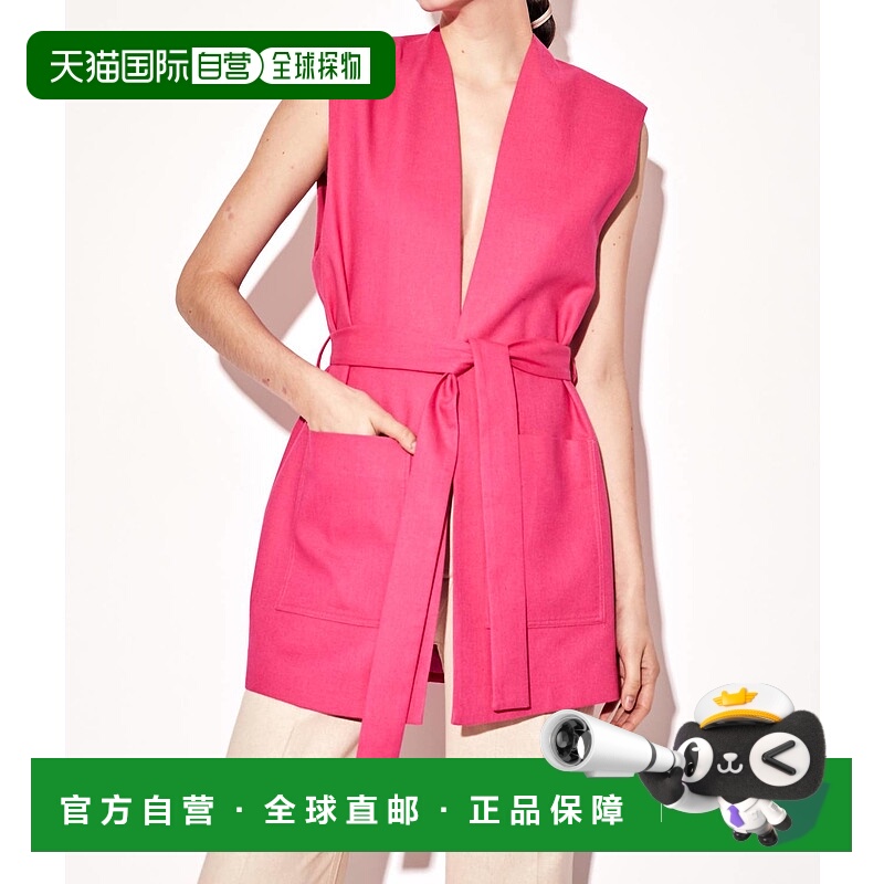 自营 deluc紫红色Corvus背心 美国奥莱直发