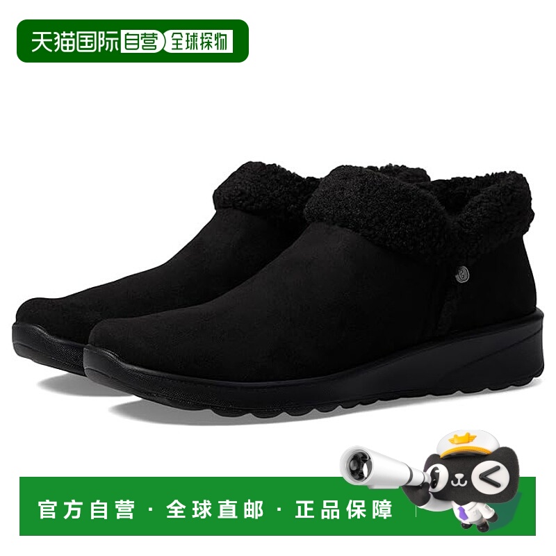 1h可退 香港直邮潮奢 bzees 女士 Gift 短靴 black黑色 舒适时尚