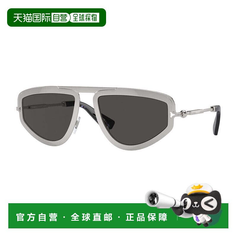 自营burberryBE3150 100587银色/深灰色-银色 美国奥莱直发