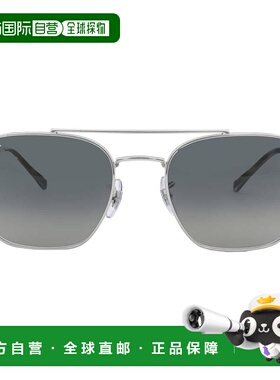 自营ray-banRay Ban Gray Irregular Unisex Sunglasses RB370700