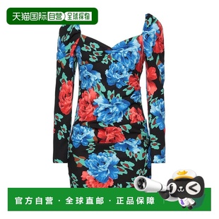 美国直邮 连衣裙长袖 aniye 女士 花卉短裙