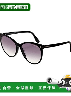 自营 Tom Ford女式59毫米闪亮黑色太阳镜FT0787-01B-59-闪亮黑色