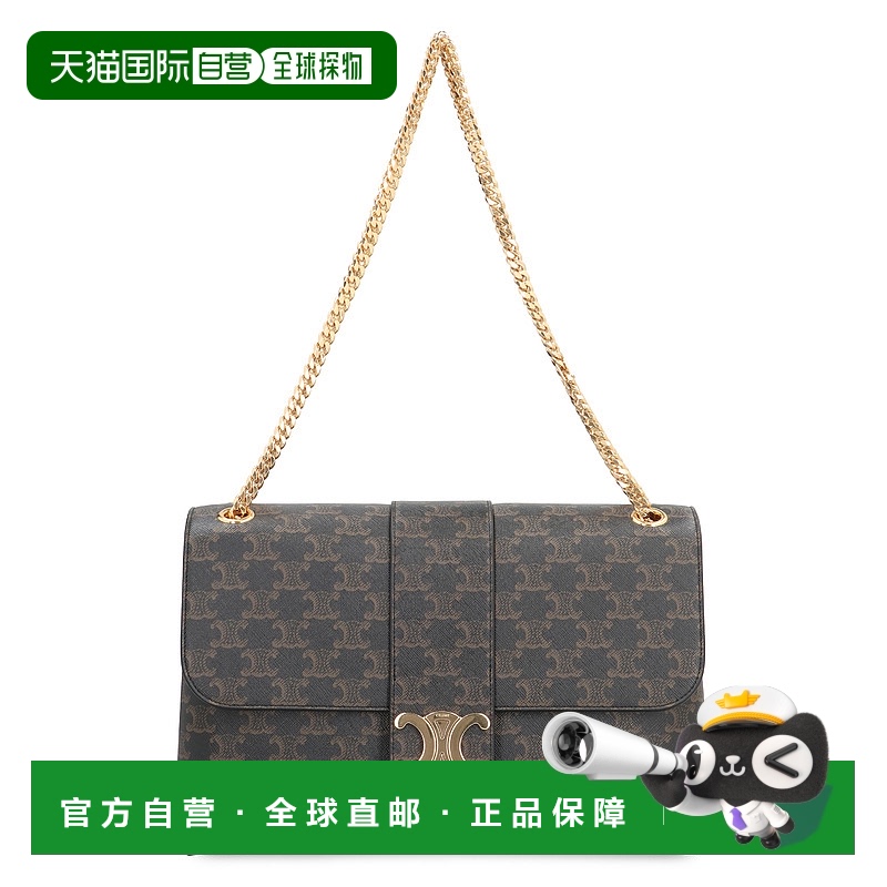 1h可退 香港直邮潮奢 Celine 思琳 女士 VICTOIRE大号标志印花单