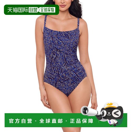 自营Miraclesuit Spotlight Starr One-Piece - purple 美国奥莱