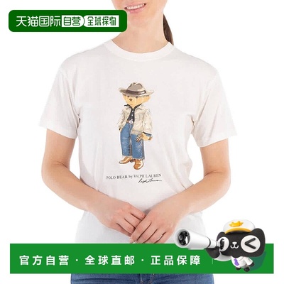 1h可退 【美国直邮】ralph lauren 女士 上装T恤短袖上衣亨利衫