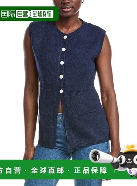 自营 Anna Kay Levamaya开衫-蓝色 美国奥莱直发