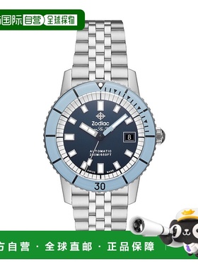 自营Zodiac Men's Super Sea Wolf 53 Compression Automatic, St
