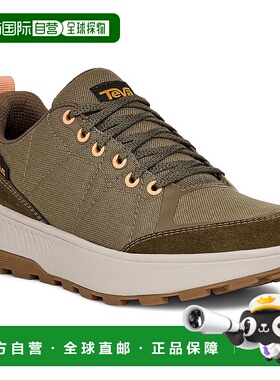 自营 Teva Ellwood 1155271-BTOL徒步鞋女式7双焦橄榄色皮靴FZP24