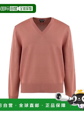 自营 Tom Ford Silk男式毛衣-粉红色 美国奥莱直发