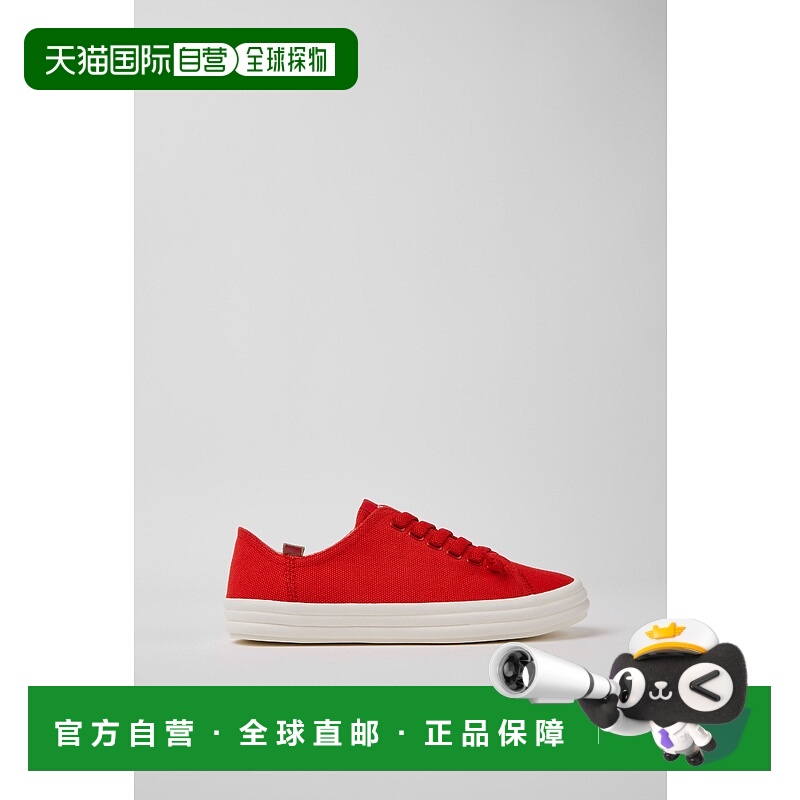 自营Sneakers Women Camper Hoops - bright red 美国奥莱直发