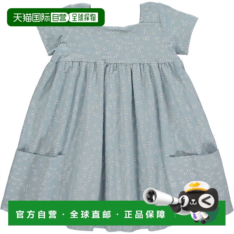 自营 vignette女孩的Rylie Daisy连衣裙在长春花雏菊-长春花雏菊