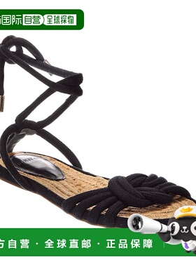 自营Alexandre Birman Vicky绳索凉鞋-黑色 美国奥莱直发
