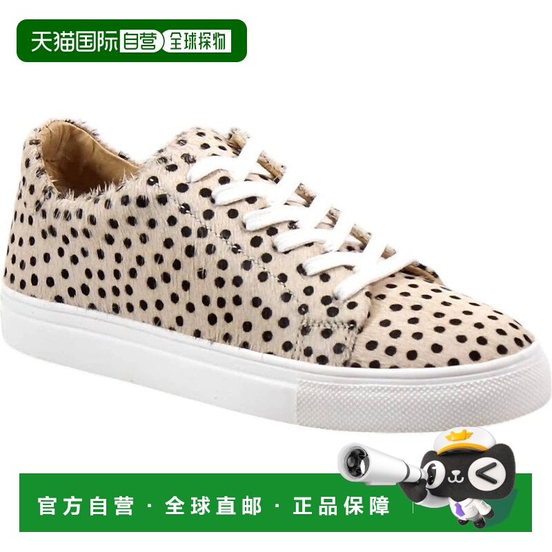 自营 diba true女式Gizmo运动鞋-米色波尔卡圆点中号 美国奥莱直