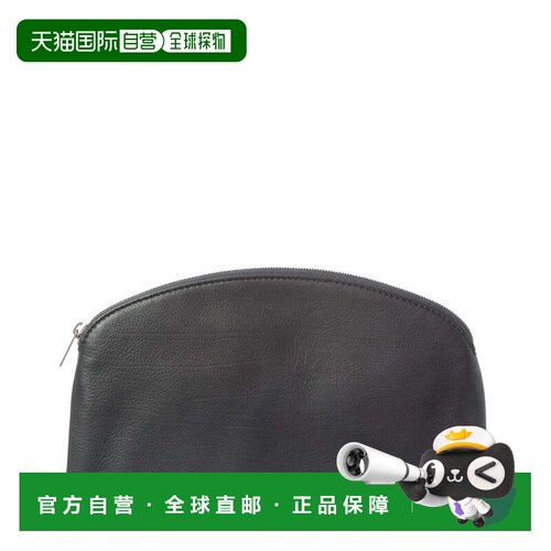 自营The Row皮革手拿包-灰色 美国奥莱直发