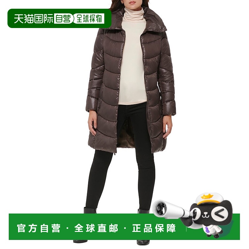 自营Kenneth Cole Puffer Jacket - chocolate 美国奥莱直发