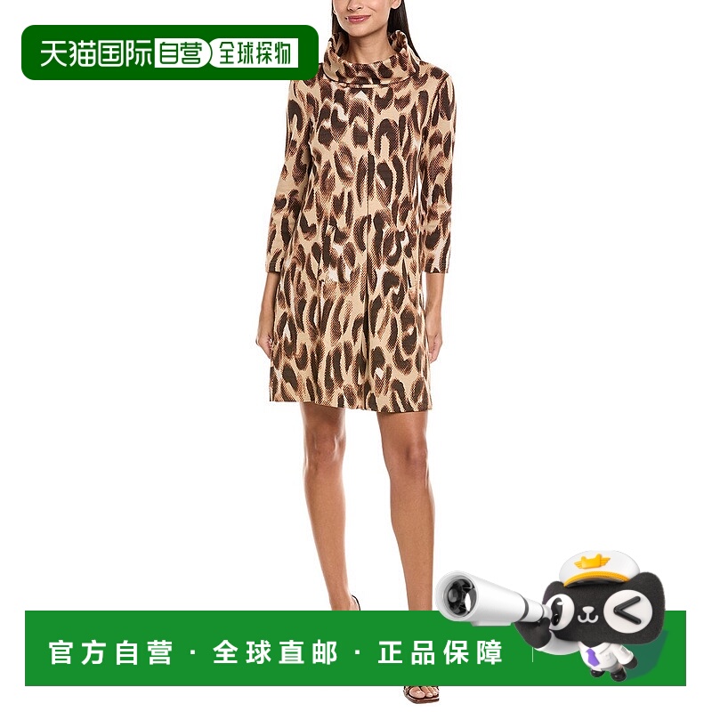 自营tyler boe Kim Jacquard Mini Dress - beige 美国奥莱直发
