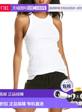 自营 James Perse Cutaway Rib Tank - 白色 美国奥莱直发