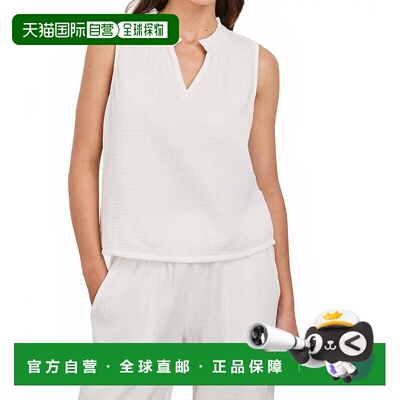 自营railsChristy V Neck Top In White - white 美国奥莱直发