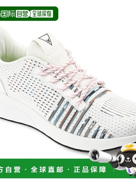 自营 Vance Co. Brewer 针织运动休闲运动鞋 - 白色 美国奥莱直发