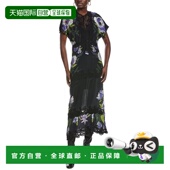 Dress Garden Rio 自营FARM Short Soft Laces Maxi Black Sleeve