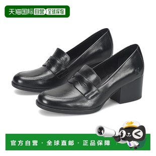 宝蕴 女士 Kasi 1h可退 black黑色 born 乐福鞋 舒 香港直邮潮奢