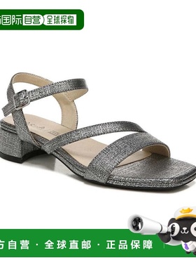 自营LifeStride Julep I0372S1 Sandals Women's Silver Leather