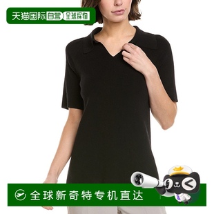 lafayette new 自营 148 yorkLafayette 148纽约罗纹分领翻领T恤