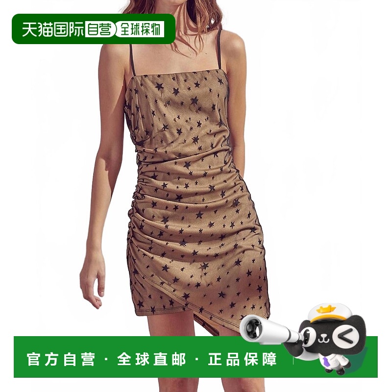 自营storiaWomen's Star Crossed Lovers Dress In Brown - brown