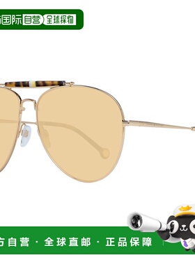自营Tommy Hilfiger Metal Women's Sunglasses - gold 美国奥莱