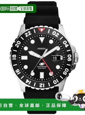 美国直邮fossil 通用 休闲手表腕表表盘化石爆款夜光防水