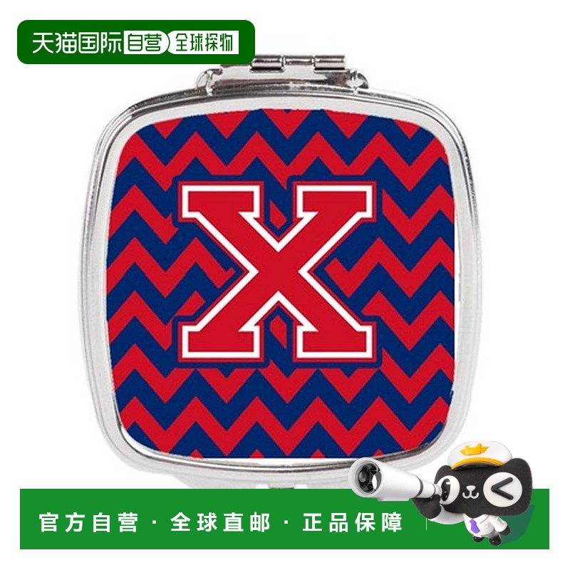 自营 Carolines Treasures CJ1054-XSCM Letter X Chevron Y正品