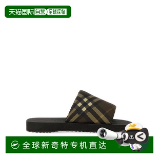 自营 美国奥莱直发 burberryBurbery格子远足滑粒红
