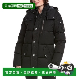 自营Moose Knuckles Down Puffer Jacket - black 美国奥莱直发