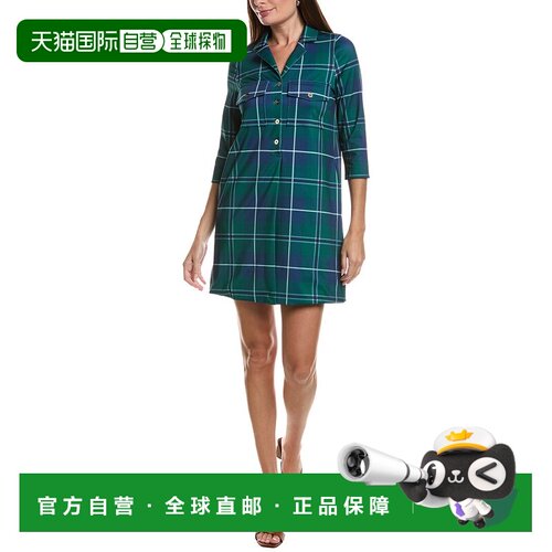 自营Gretchen Scott Alli连衣裙-绿色 美国奥莱直发