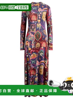 自营FARM Rio Women's Artsy Surreal Land Maxi Dress, Multicol