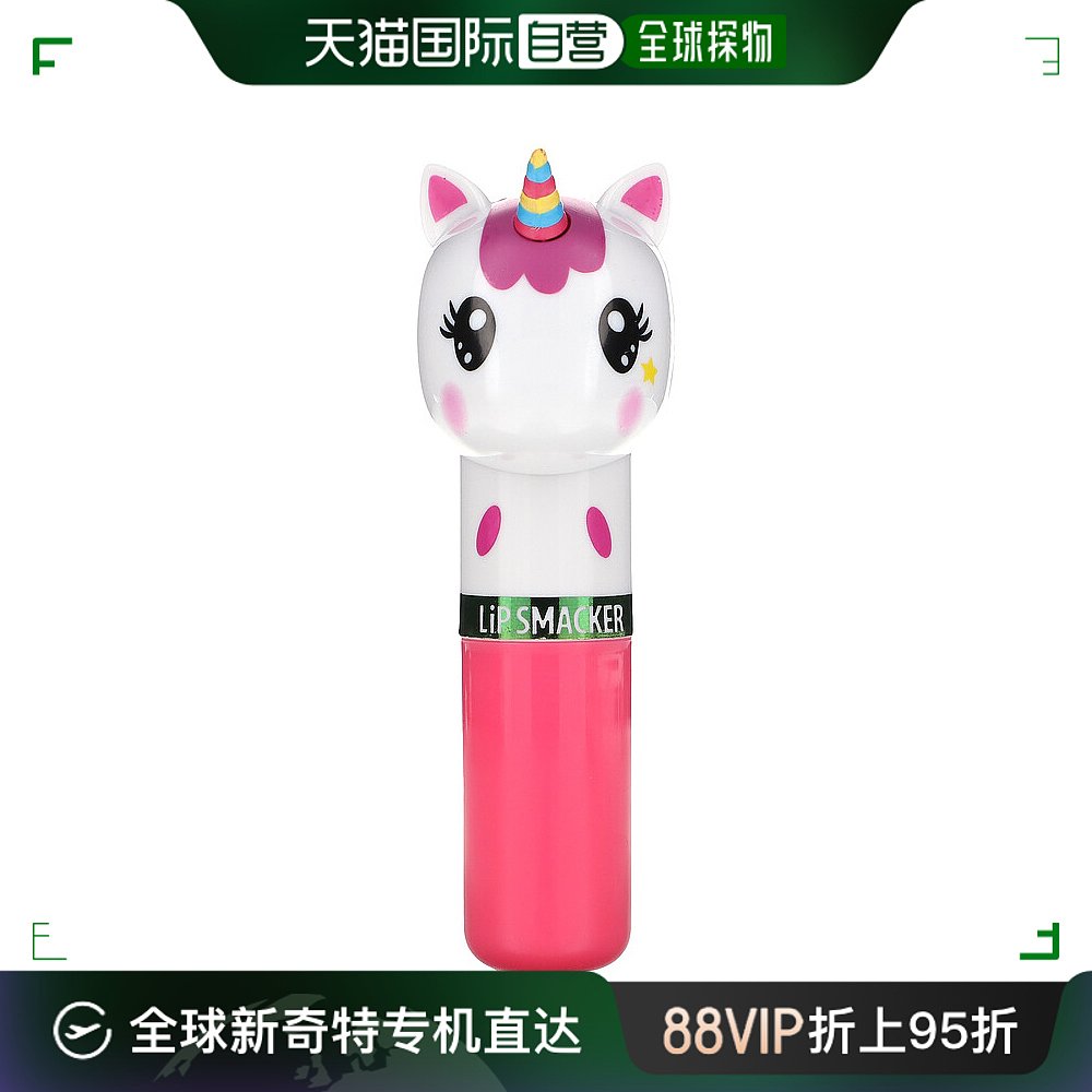 美国直邮Lip Smacker,Lippy Pals润唇膏，独角兽，独角兽魔法，0