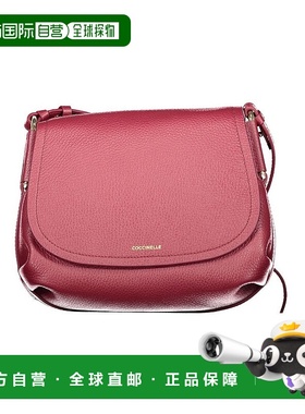 自营Coccinelle Leather女式手提包-紫色 美国奥莱直发斜挎包