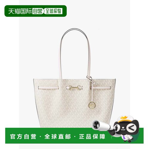 自营michael korsCarson Large Signature Logo Tote Bag - lt cr