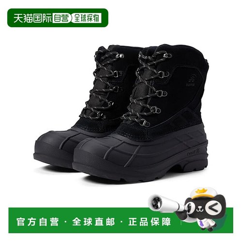 1h可退 香港直邮潮奢 kamik 男士 Fargo 2 雪地靴 black舒适时尚