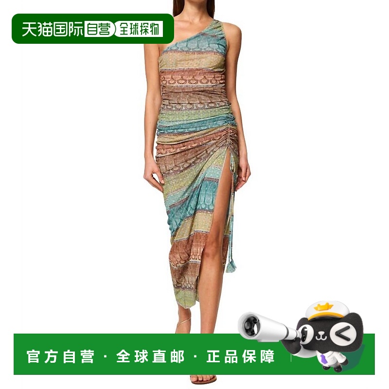 自营misa los angelesSirena Dress In Paisley Ombre Mesh - pai