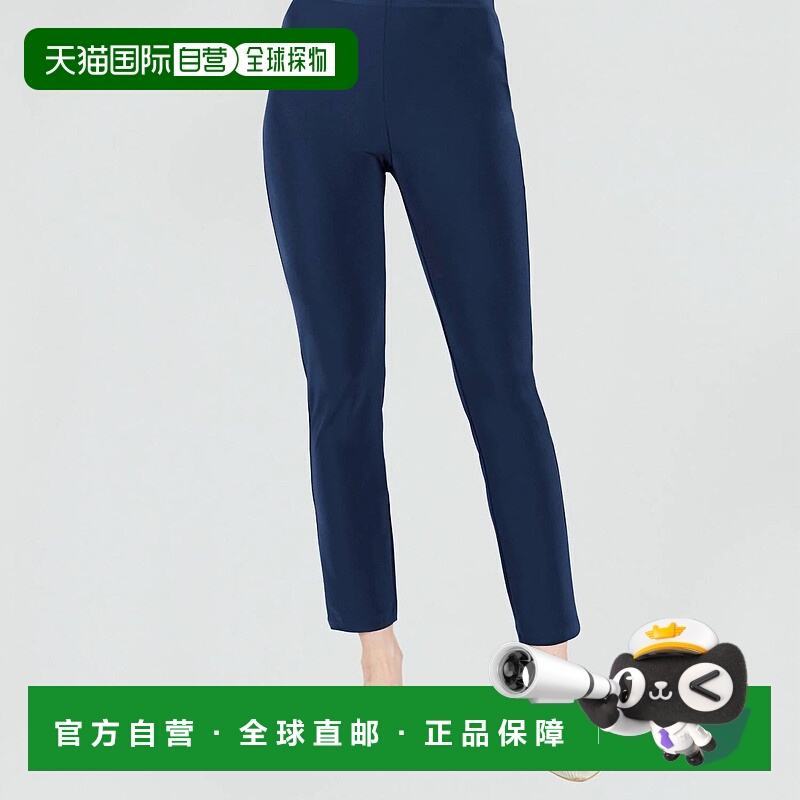 自营 clara sunwoo海军蓝经典直筒裤-海军蓝 美国奥莱直发