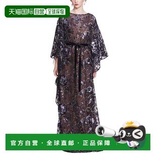 女士 marchesa 连衣裙亮片优雅 美国直邮 1小时内可退
