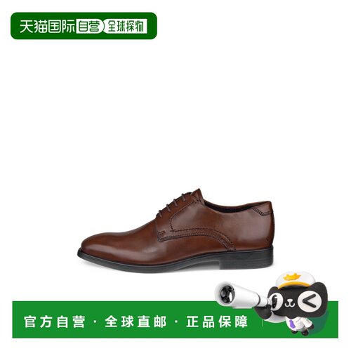 加拿大直邮ECCO® Melbourne 系列男士牛津皮鞋爱步休闲鞋德比鞋