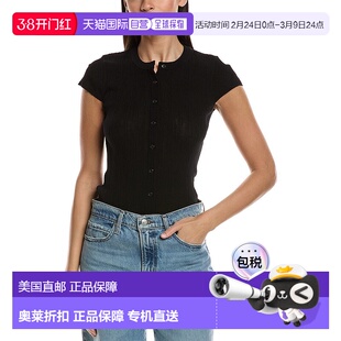 自营A.L.C. Parker Cardigan - Black针织衫 美国奥莱直发