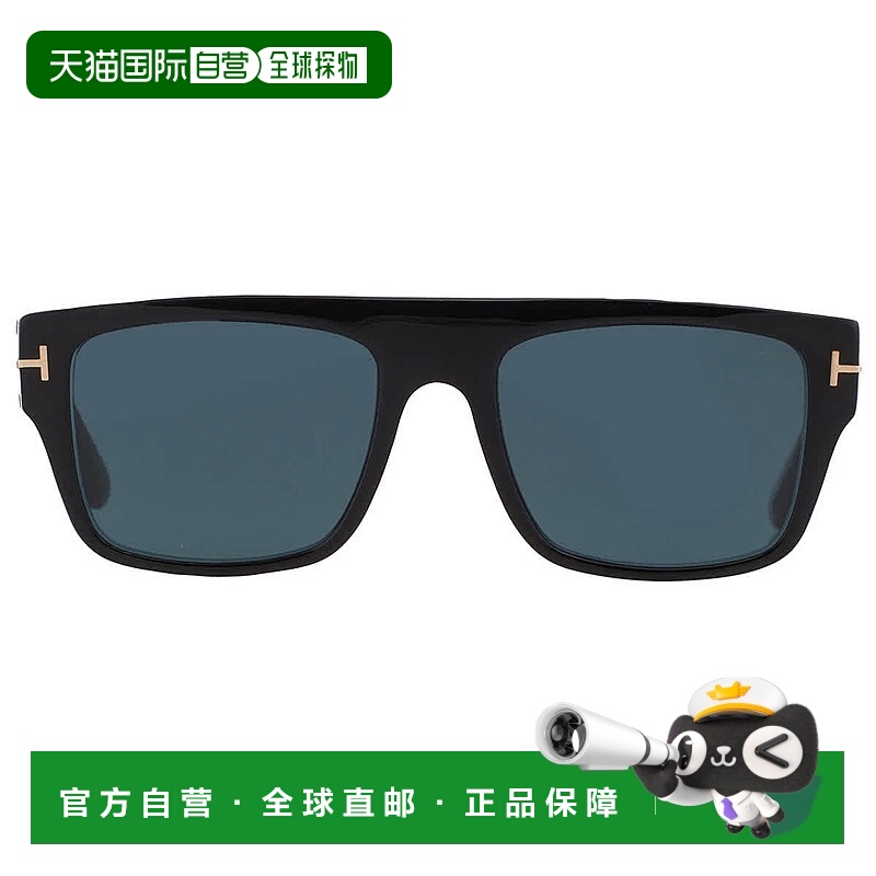 自营Tom Ford Dunning Blue Browline Men's Sunglasses FT0907 0