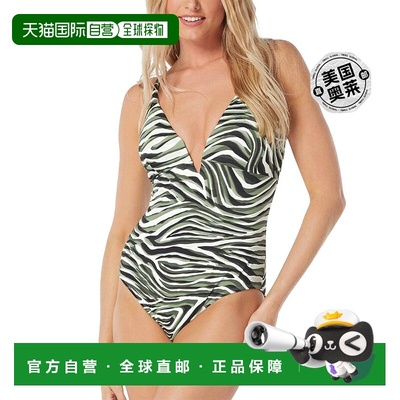 CoCo Reef Astra Plunge 钢圈连体泳衣 - 黑色 【美国奥莱】直发