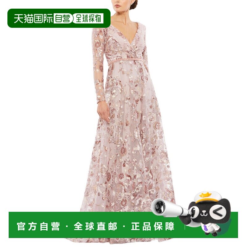 自营mac duggal  礼服/晚装 美国奥莱直发连衣裙长裙晚礼服图片