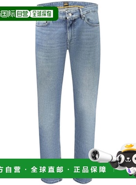 自营Hugo Boss Cotton Men's Men's Jeans - blue 美国奥莱直发